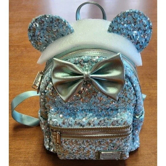 boyshit mini backpack Mebie Baby Green Checkered Mini Backpack
